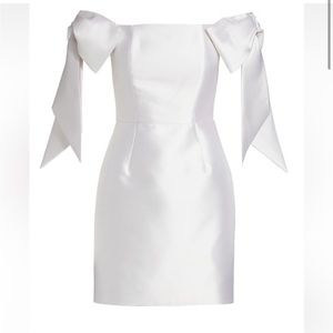 Alexia Maria Isabella silk-wool blend mini dress